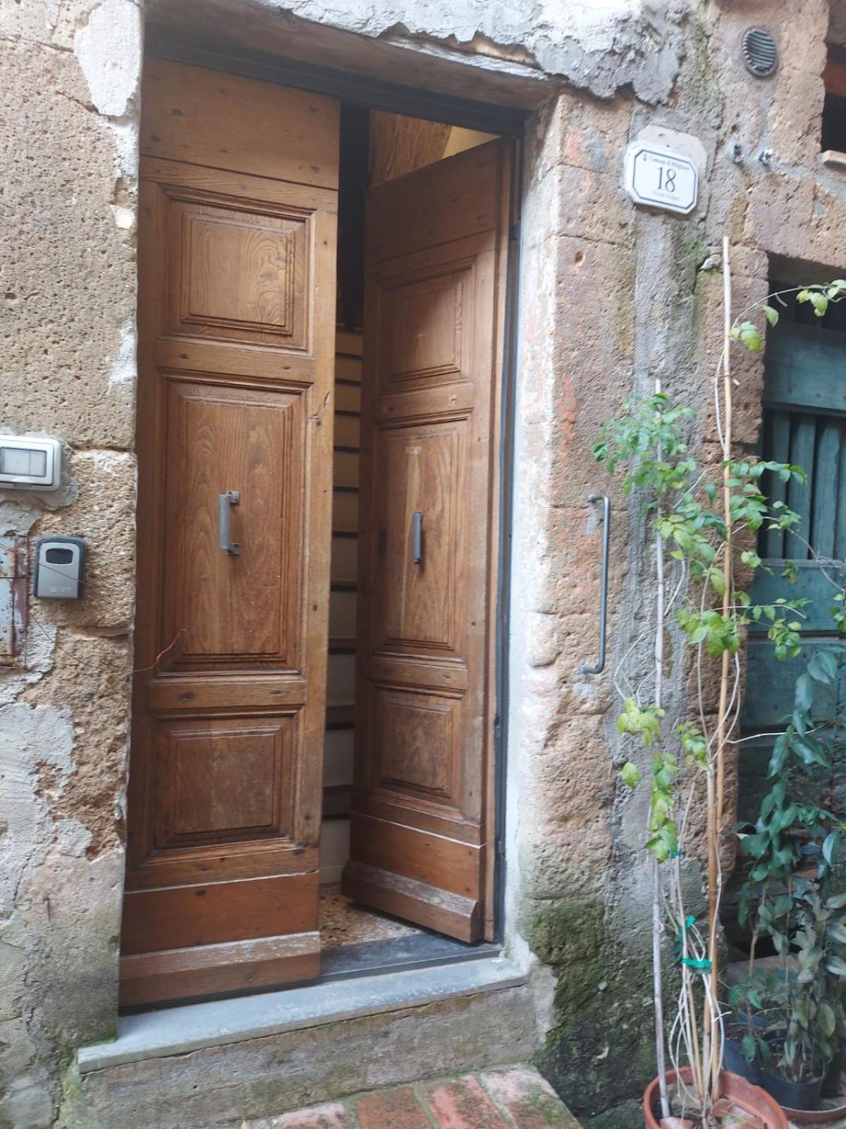 La Casa Romantica Nel Ghetto Pitigliano Exterior foto