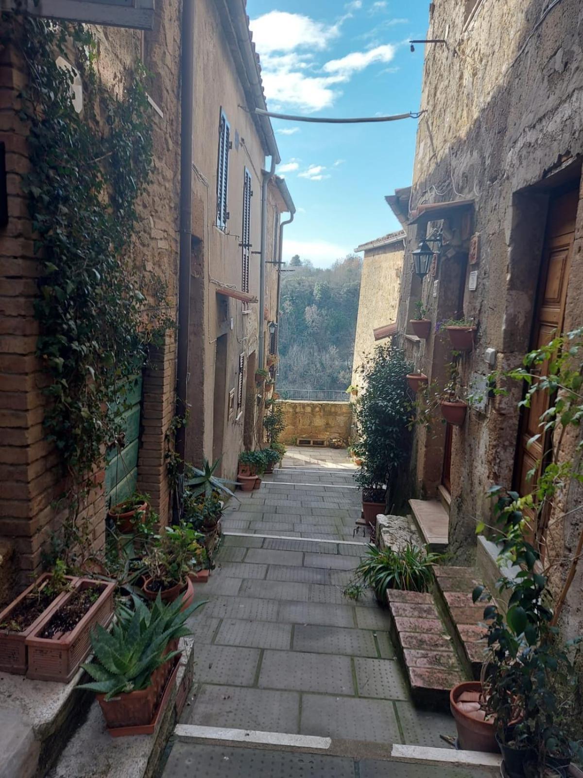 La Casa Romantica Nel Ghetto Pitigliano Exterior foto
